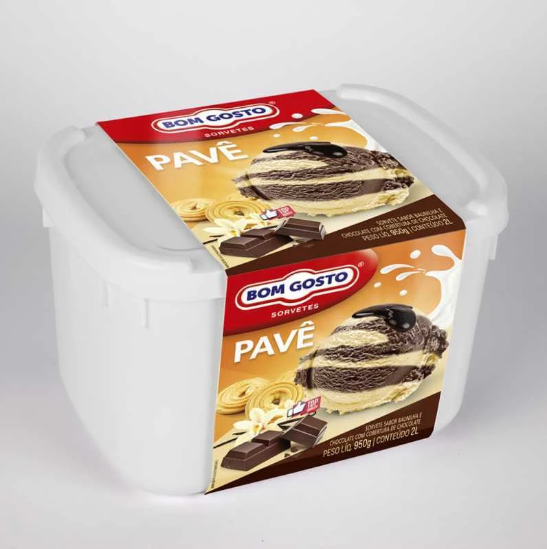 luva para pote de sorvete