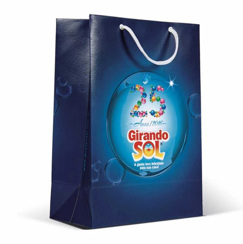sacola promocional de papel